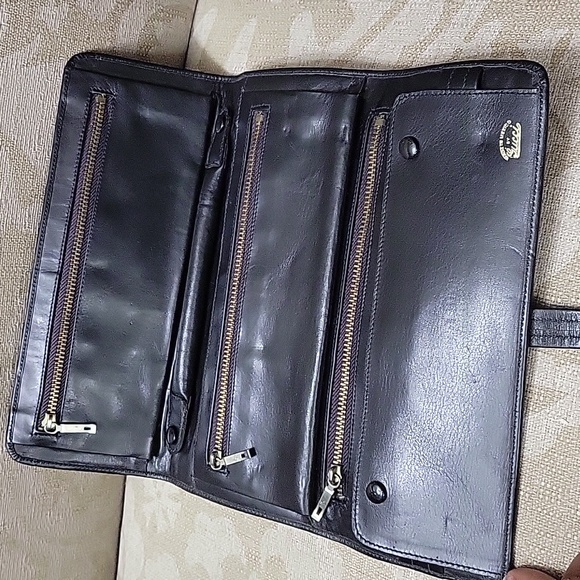 GUCCI VINTAGE MONOGRAM TRAVEL JEWELRY CASE KEEPER ROLL RARE - Picture 4 of 16